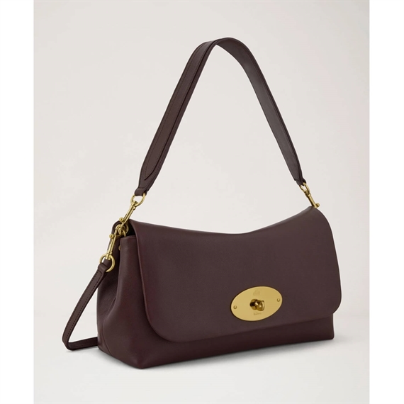 Mulberry Delilah Flap Bag Oxblood